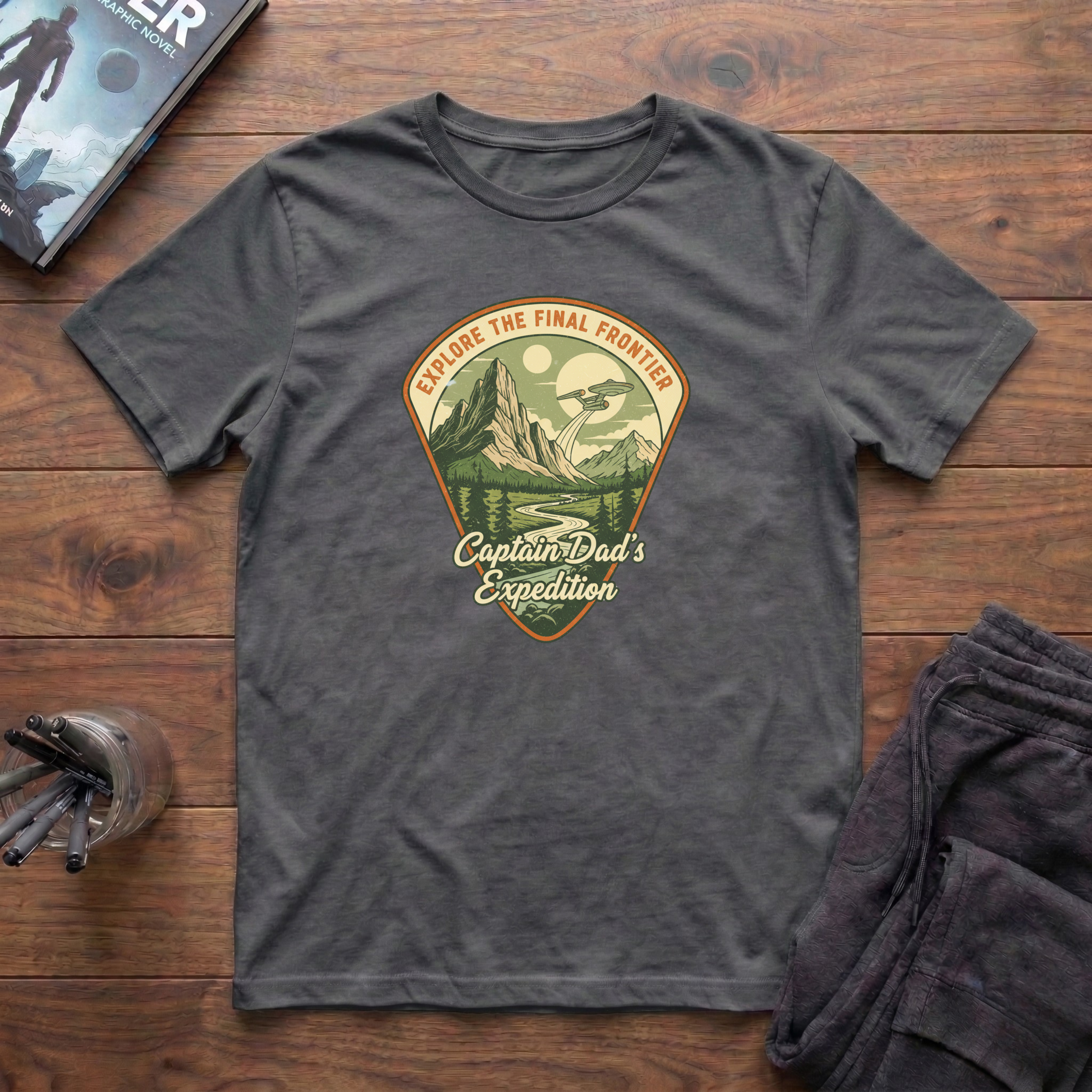 Captain Dad's Expedition T-Shirt