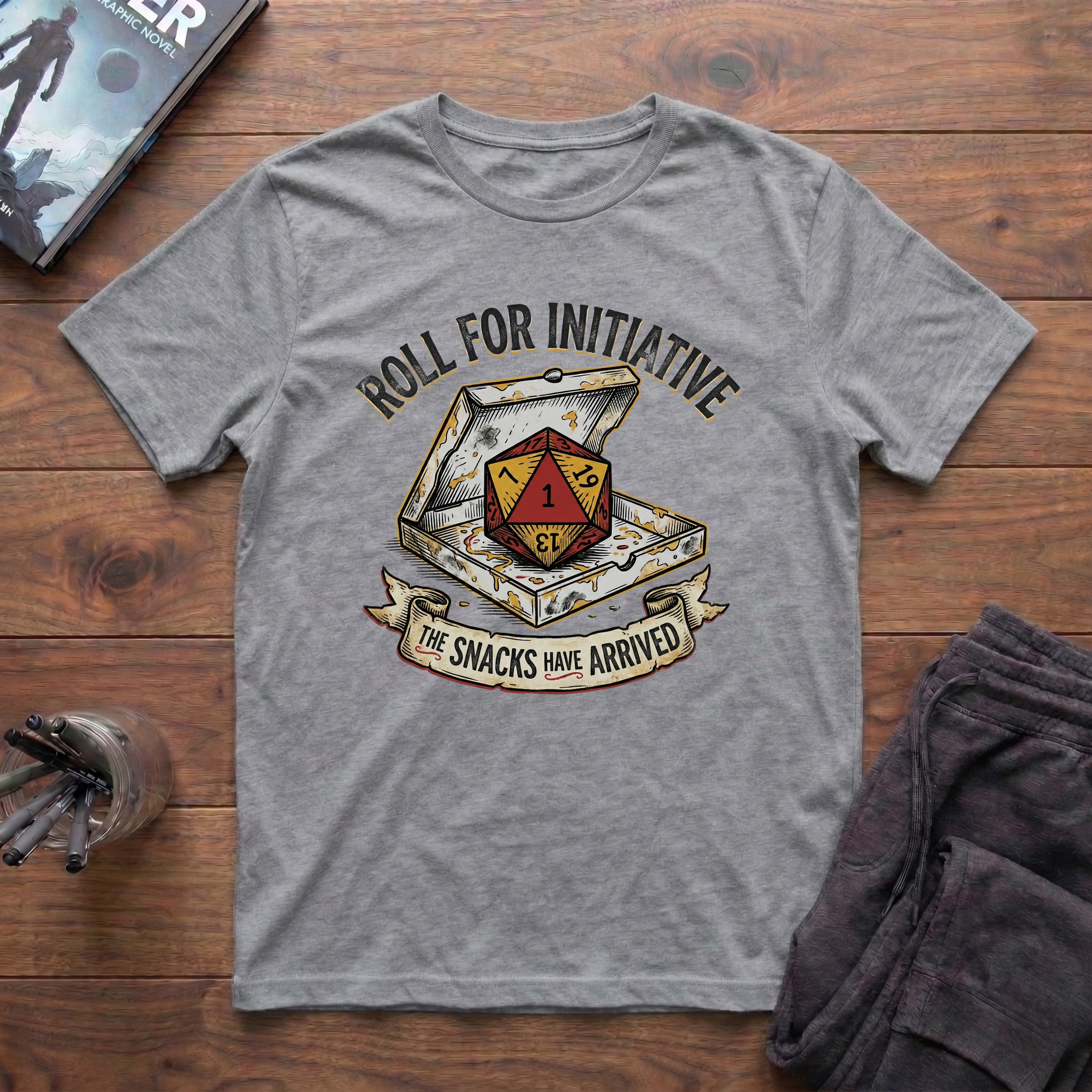 Roll For Snacks T-Shirt
