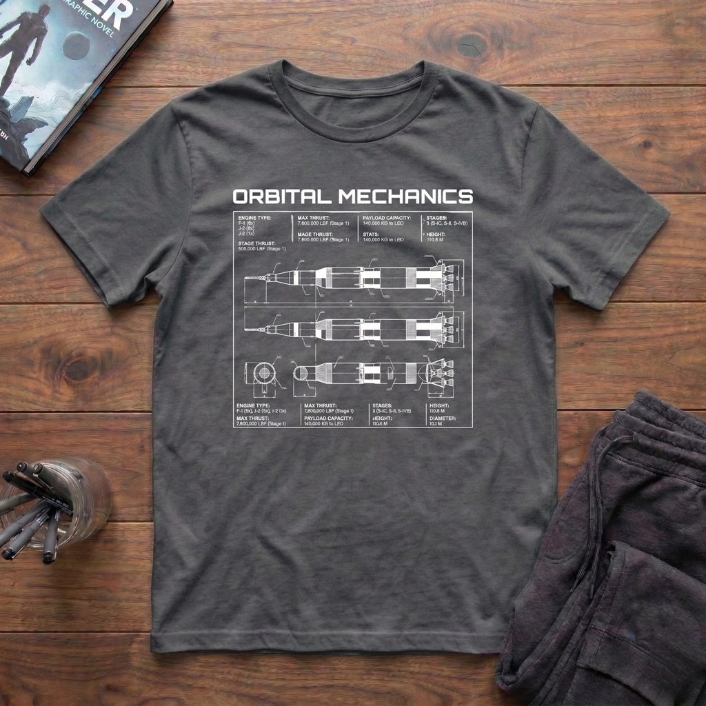 Orbital Mechanics T-Shirt