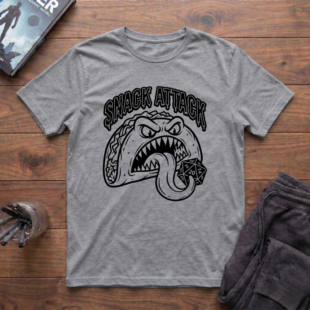 Snack Attack D20 T-Shirt
