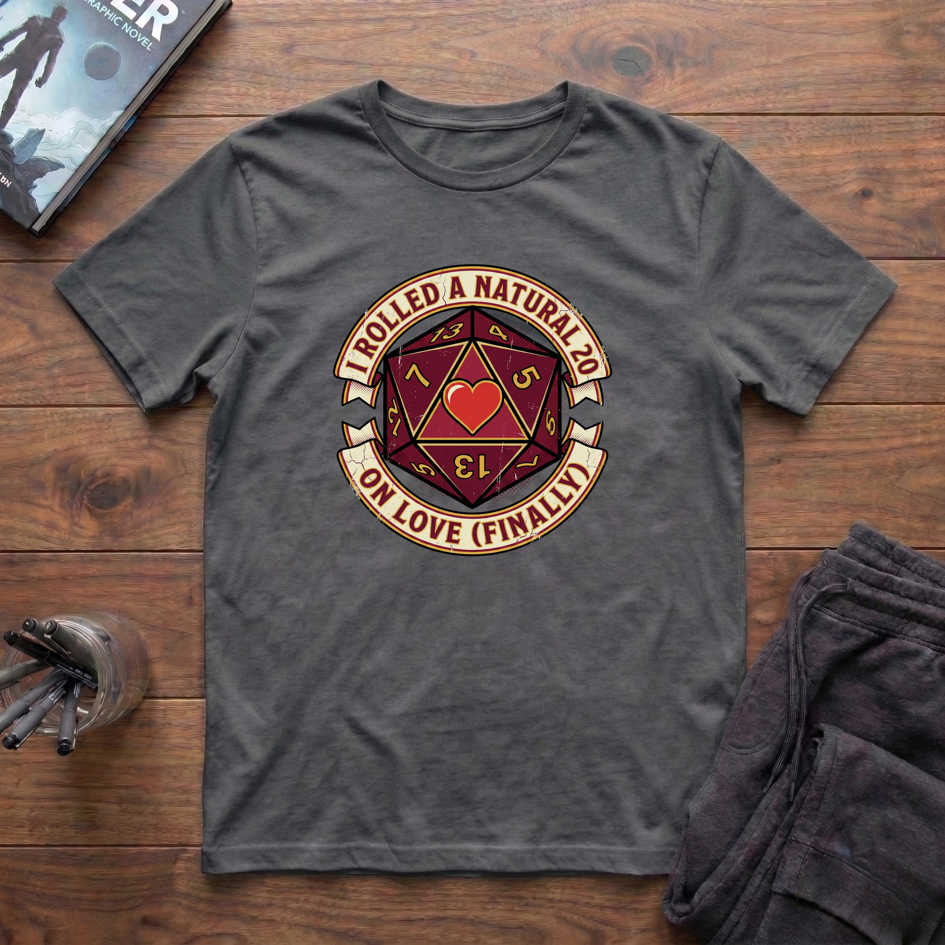 I Rolled A Natural 20 On Love T-Shirt