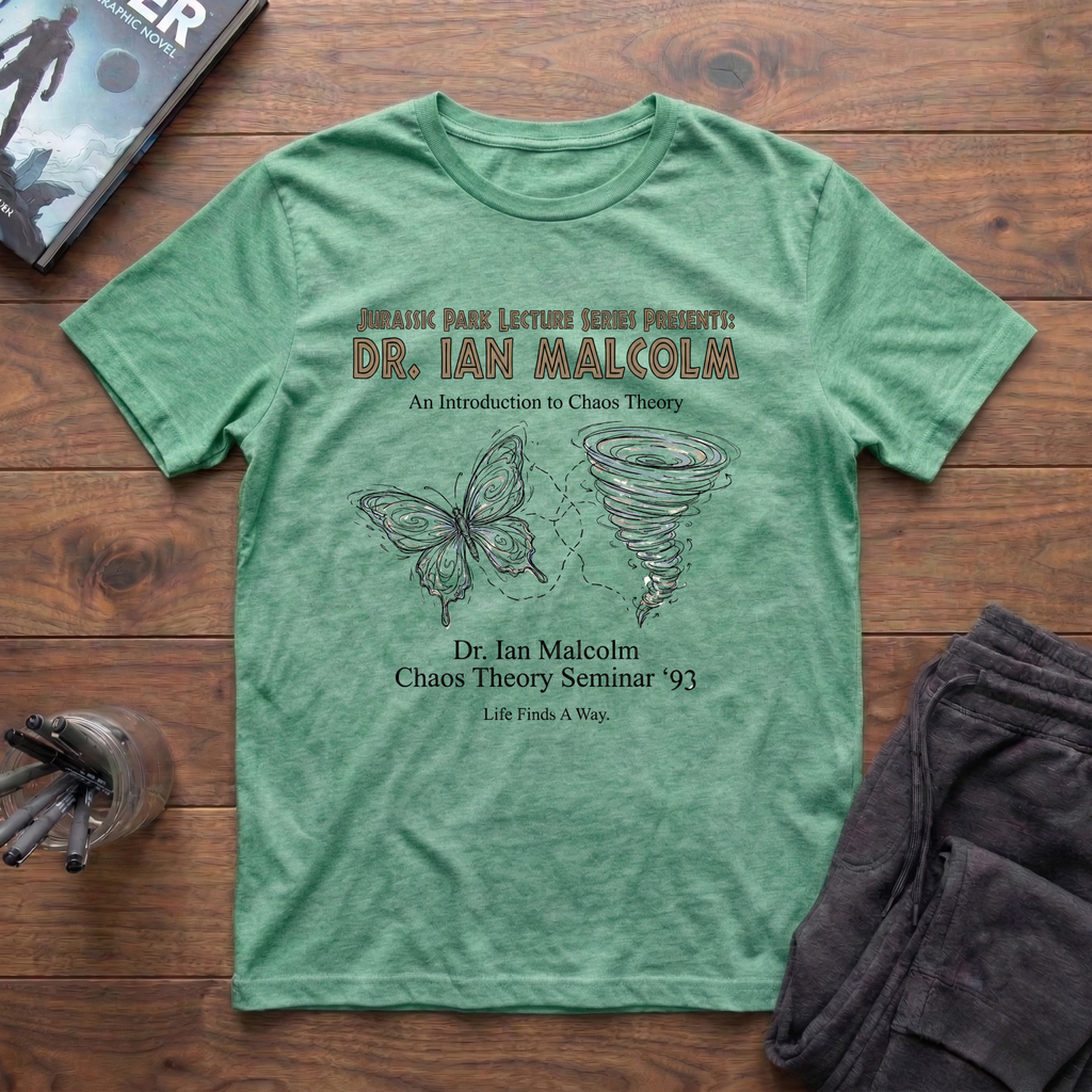 Chaos Theory w/ Dr. Ian Malcolm T-Shirt