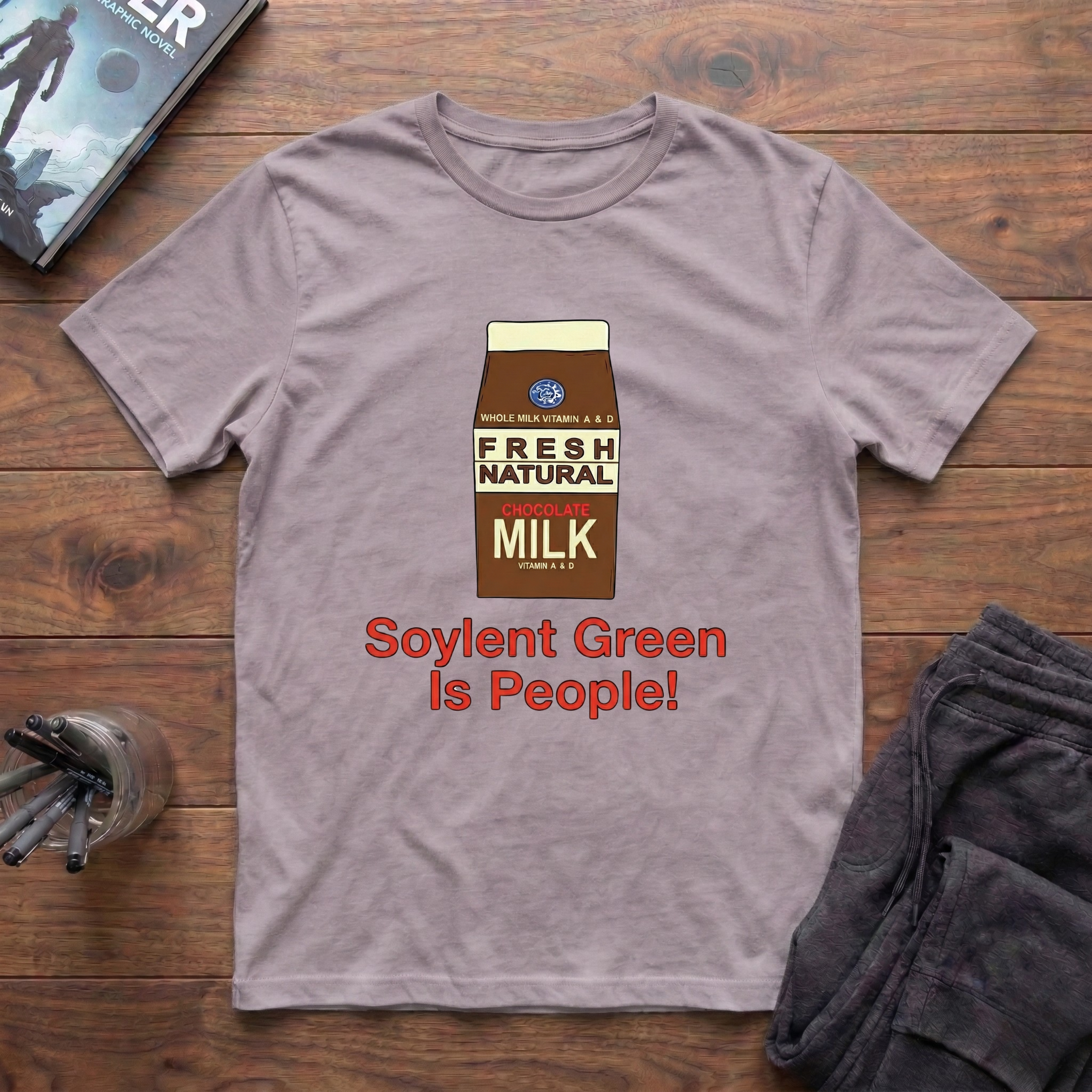 Soylent Pluribus (Chocolate) T-Shirt