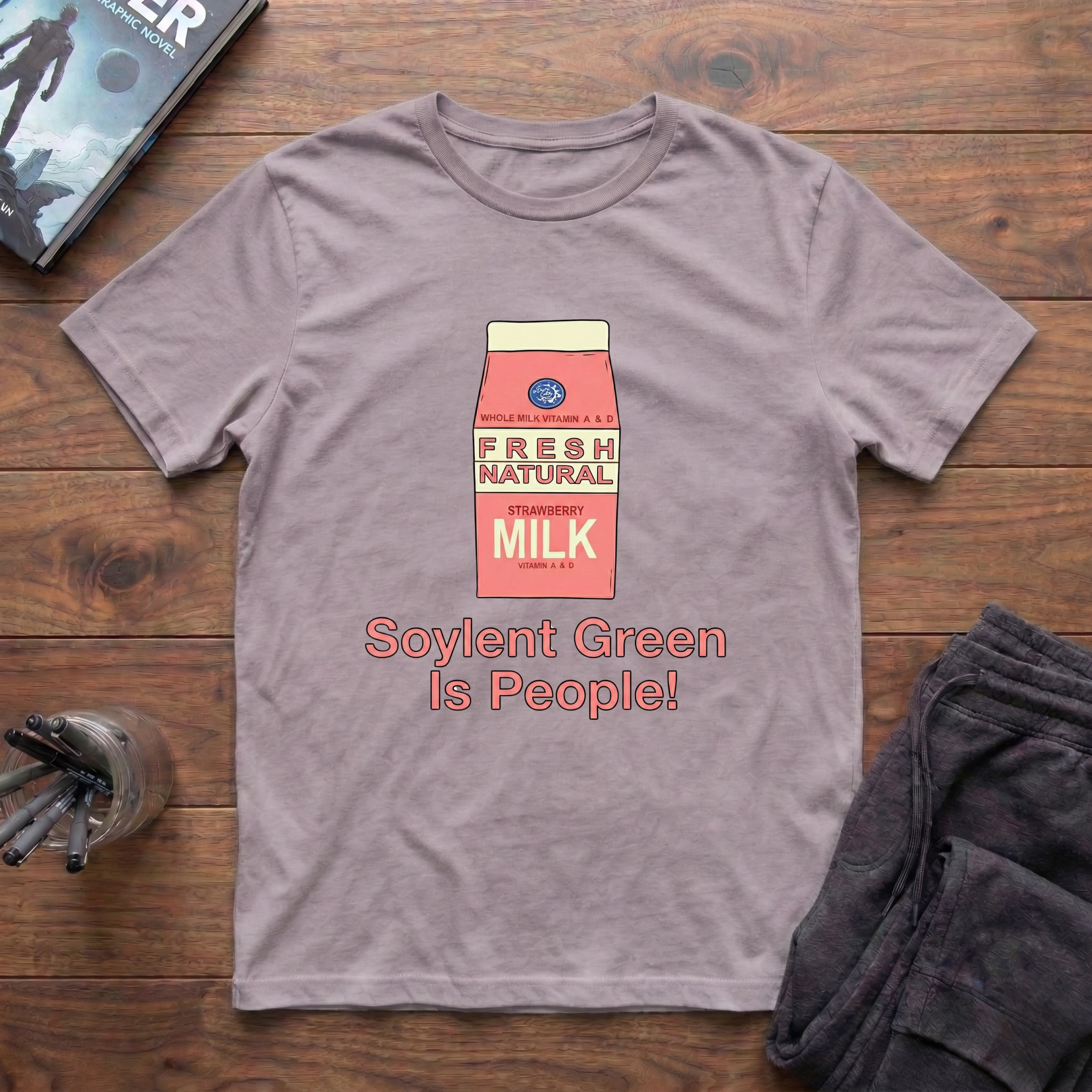 Soylent Pluribus (Strawberry) T-Shirt