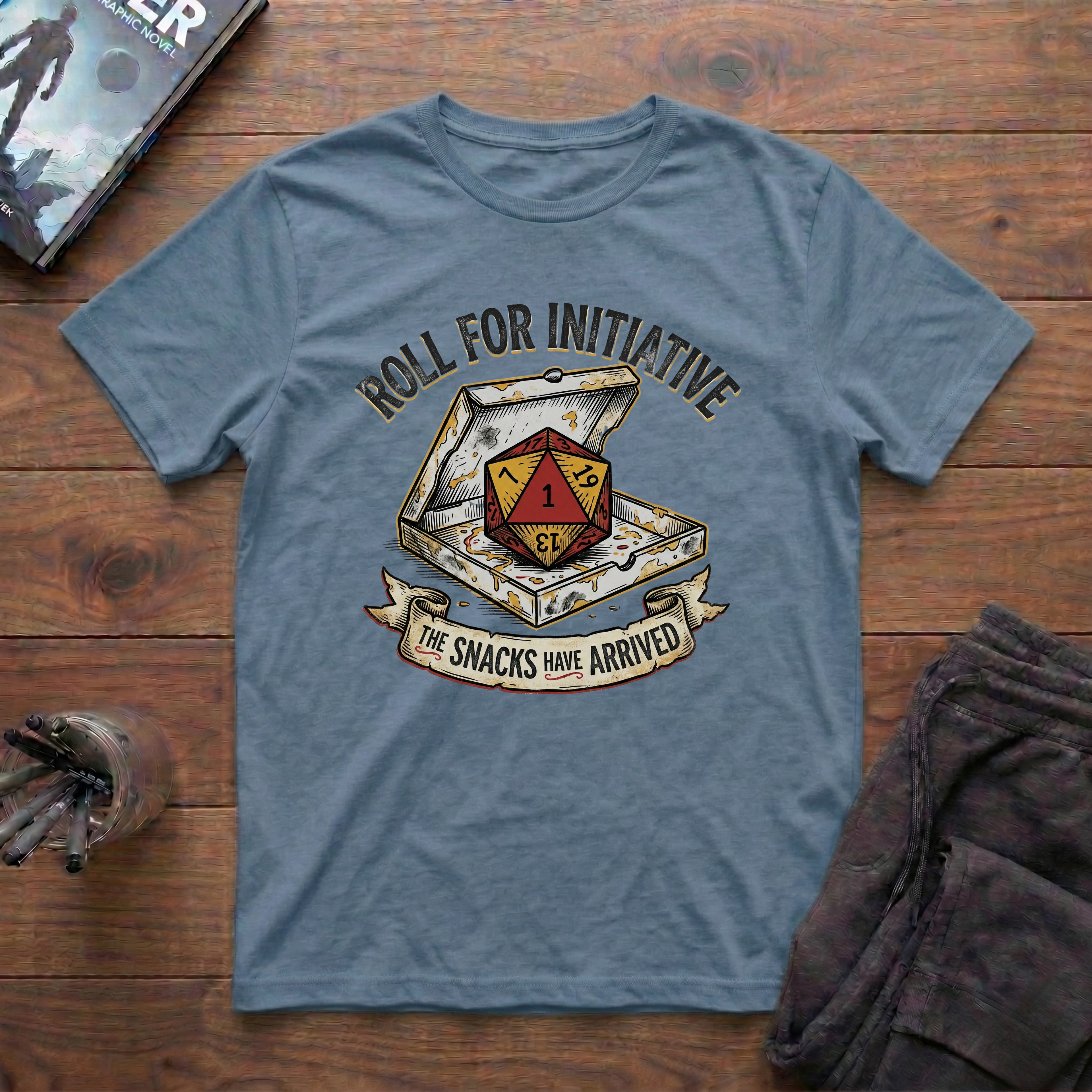 Roll For Snacks T-Shirt