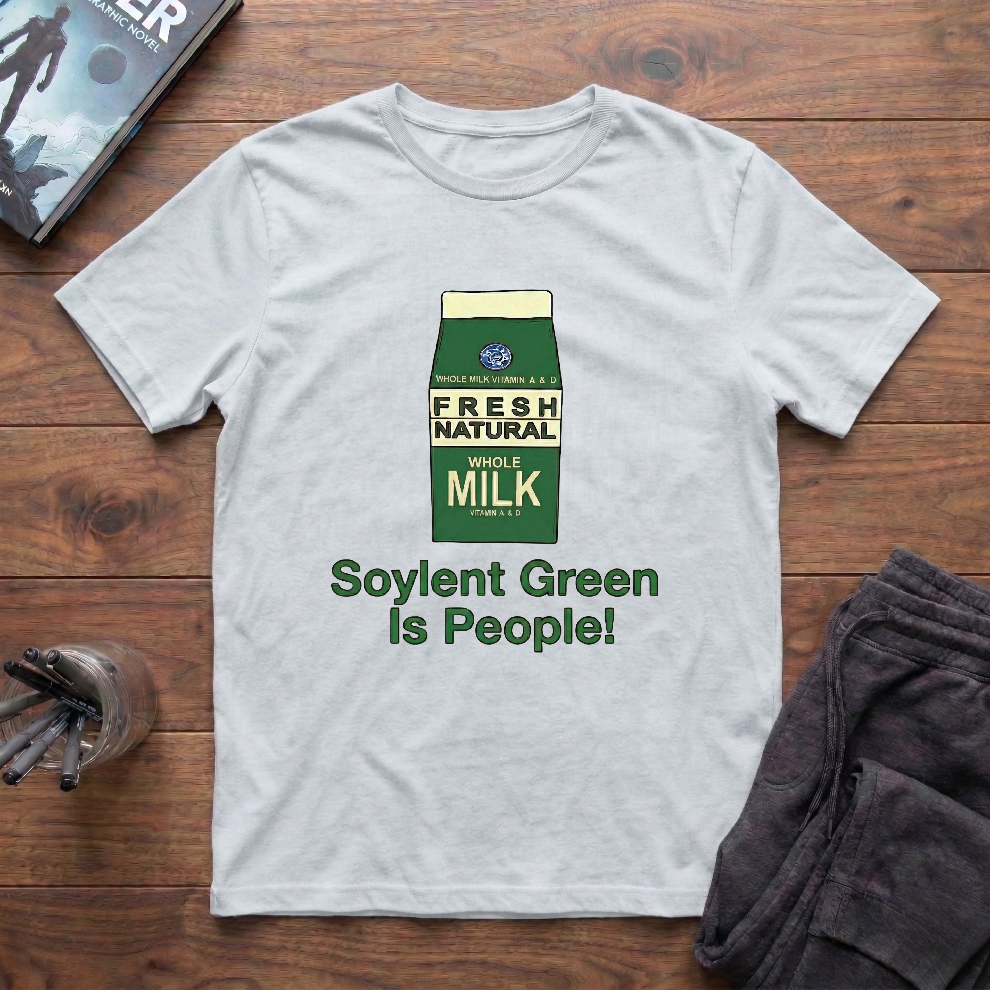 Soylent Pluribus (Whole Milk) T-Shirt
