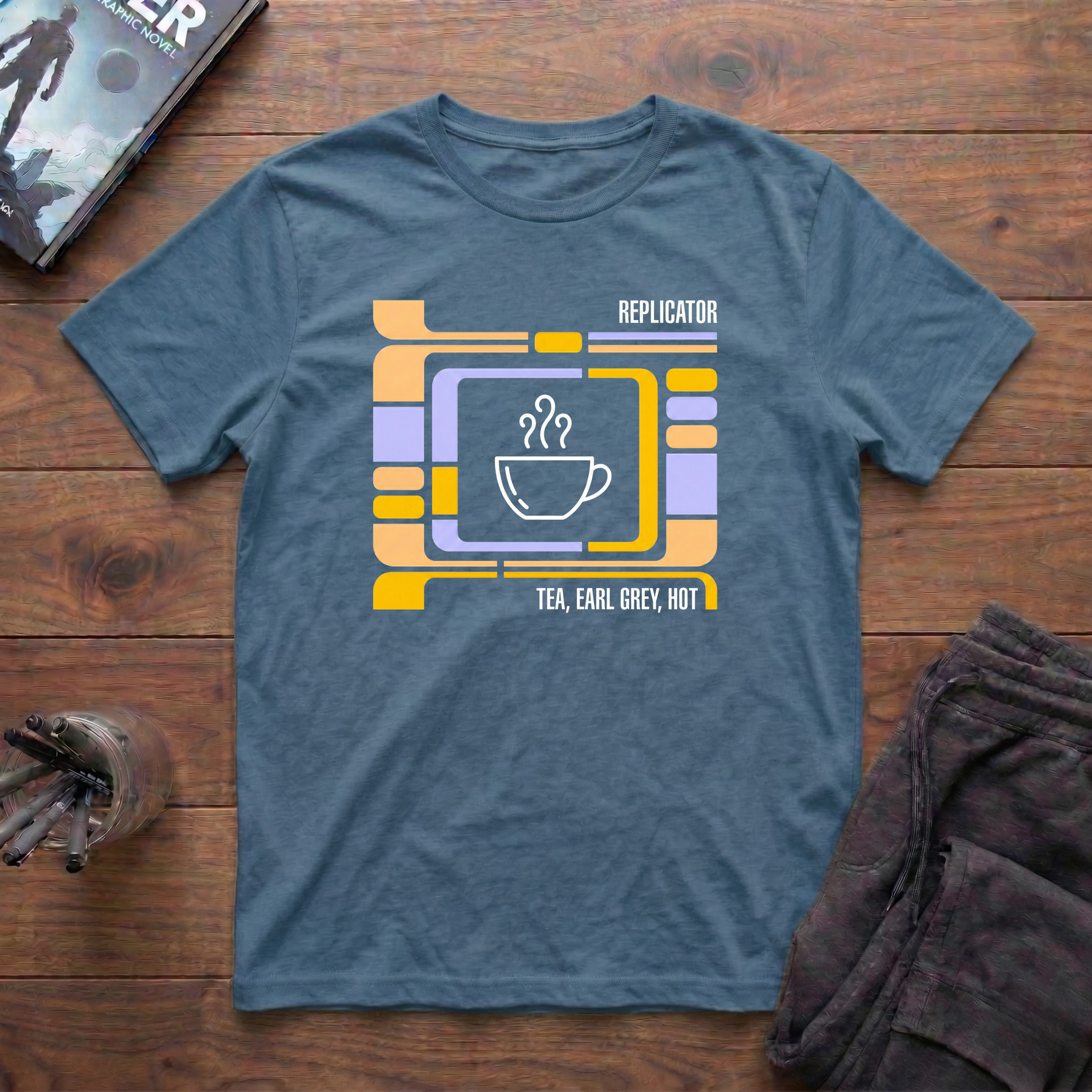 Tea, Earl Grey, Hot Replicator T-Shirt