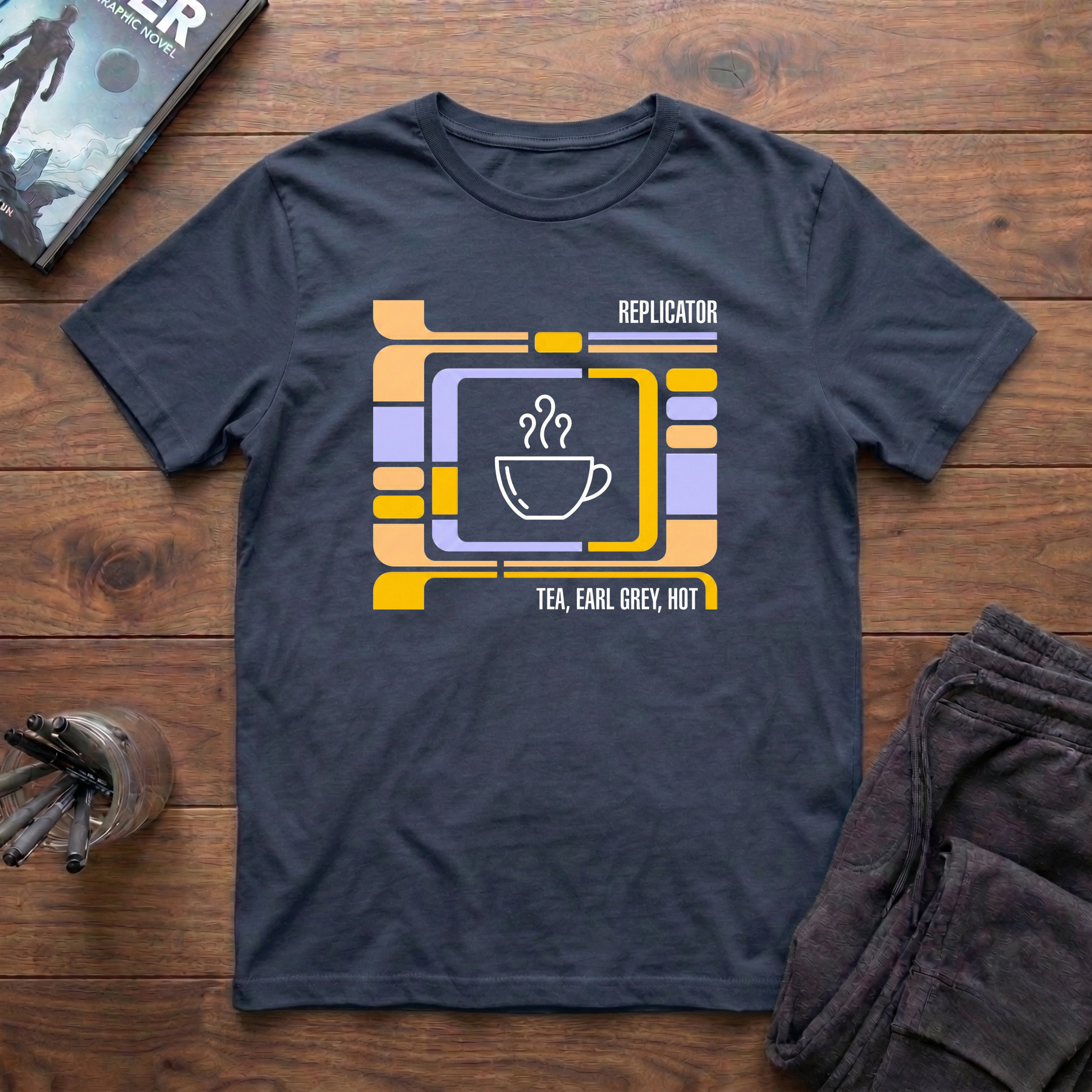 Tea, Earl Grey, Hot Replicator T-Shirt
