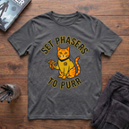 Set Phasers To Purr T-Shirt