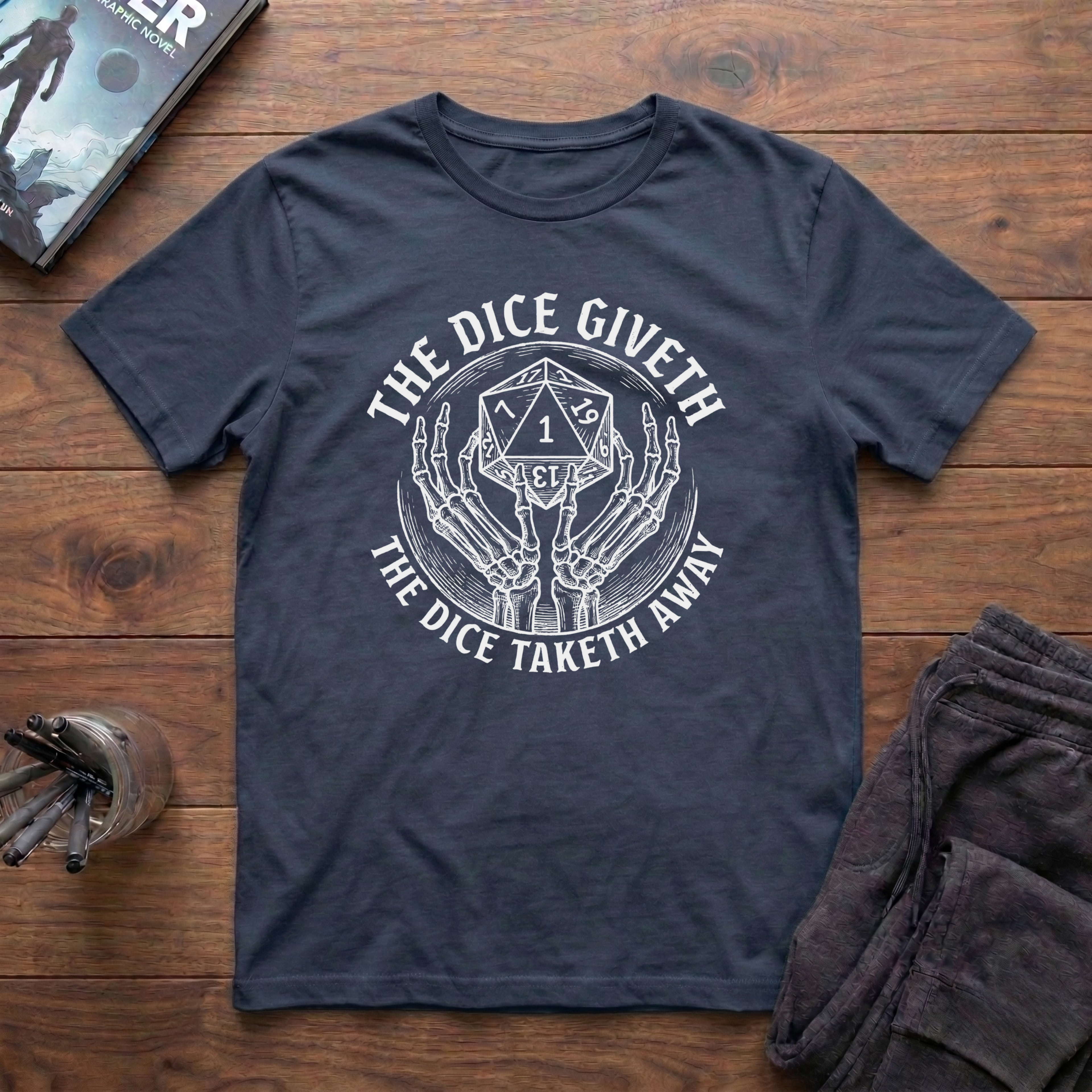 The Dice Giveth The Dice Taketh Away T-Shirt