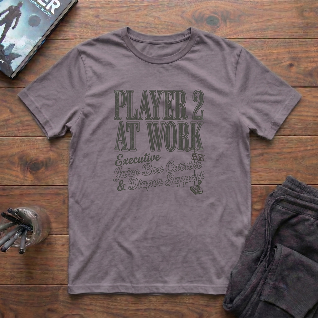 Player 2 At Work T-Shirt