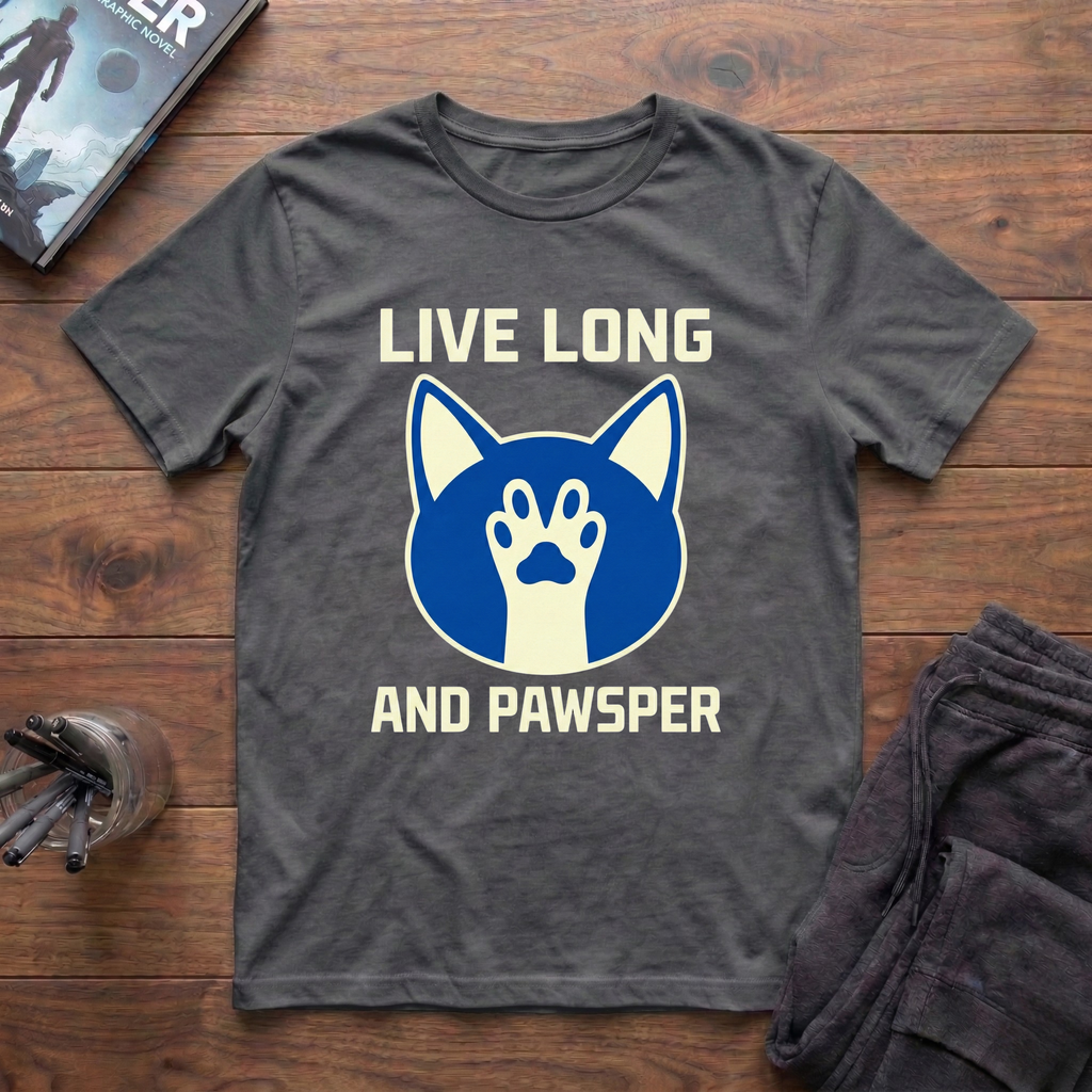 Live Long And Pawspurr T-Shirt
