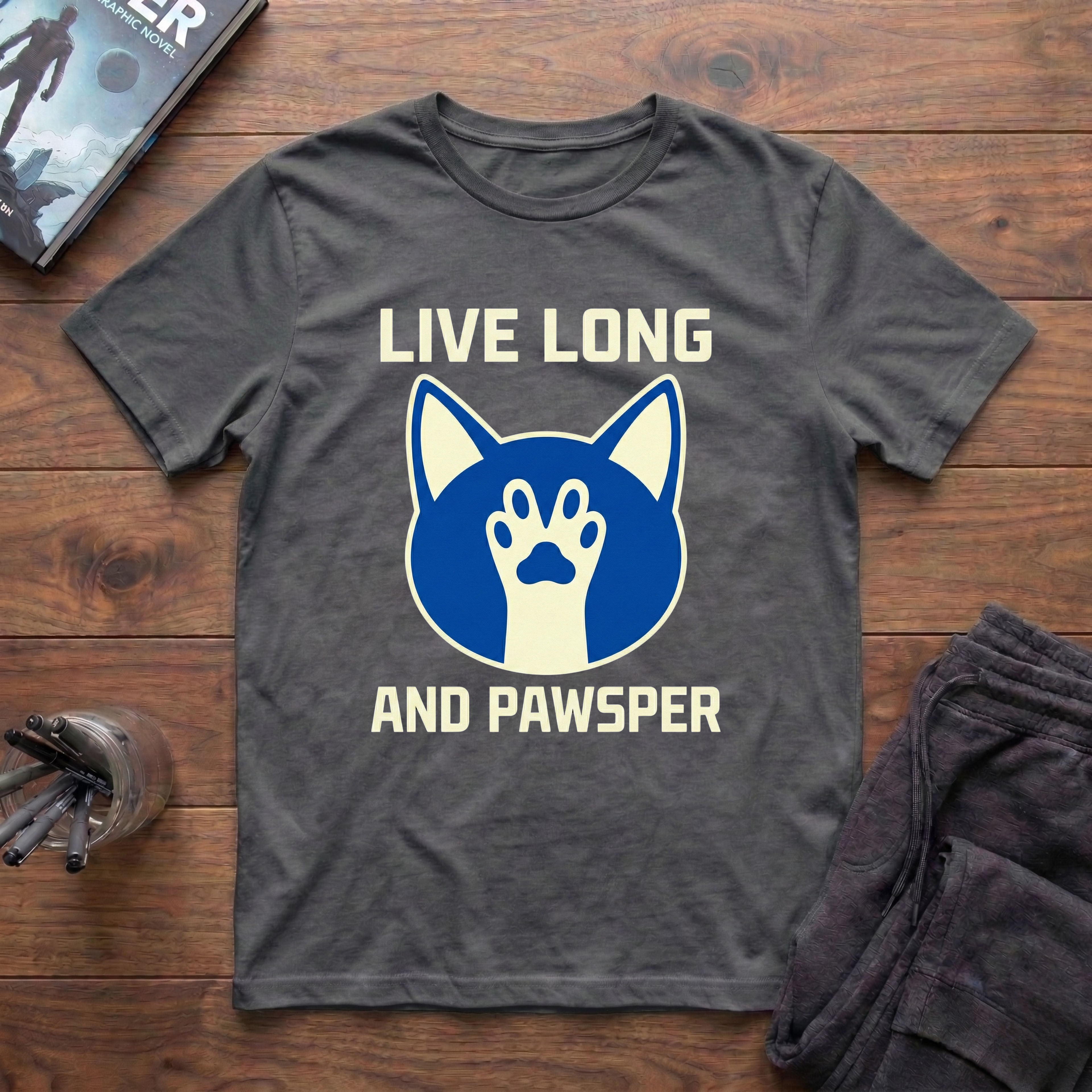 Live Long And Pawspurr T-Shirt