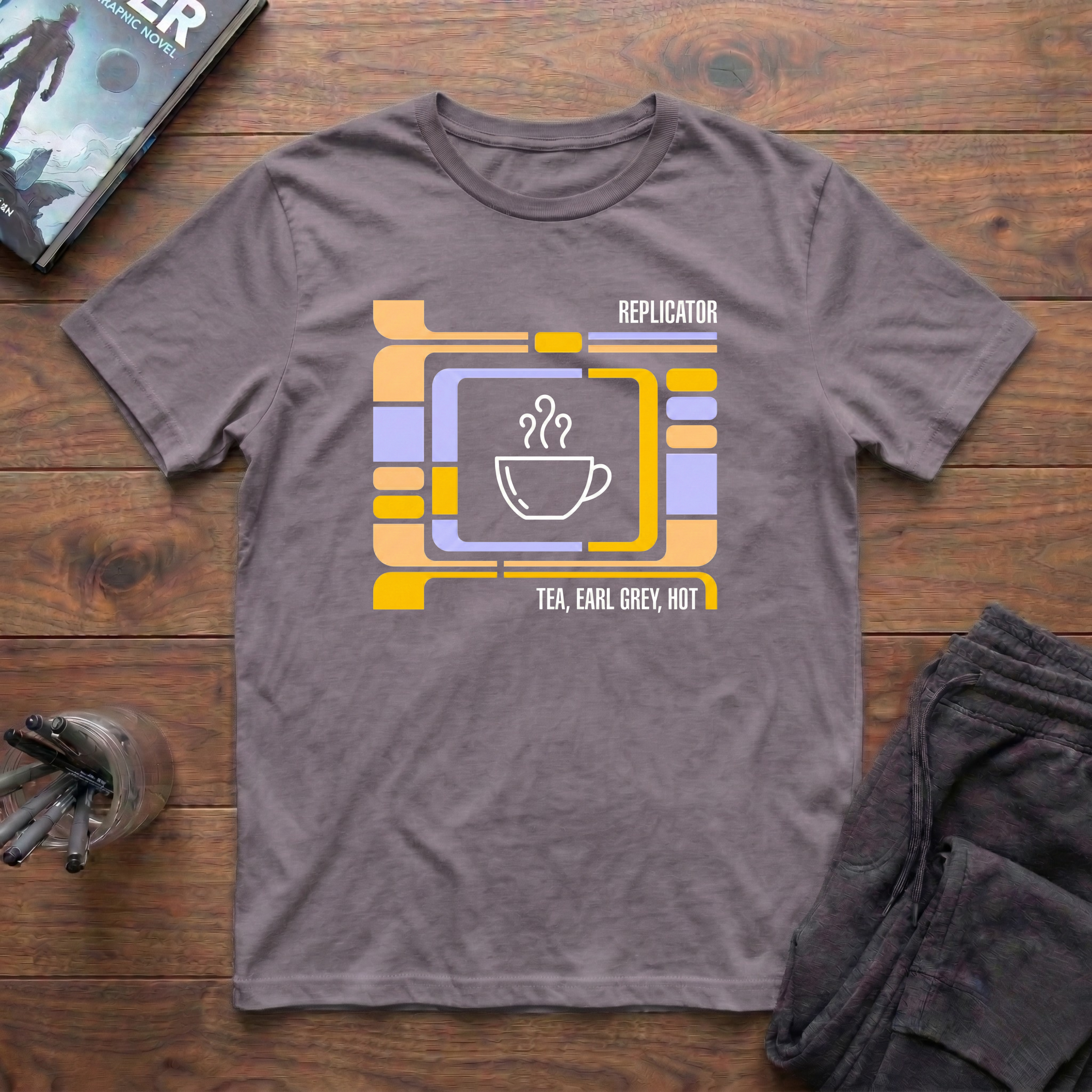 Tea, Earl Grey, Hot Replicator T-Shirt