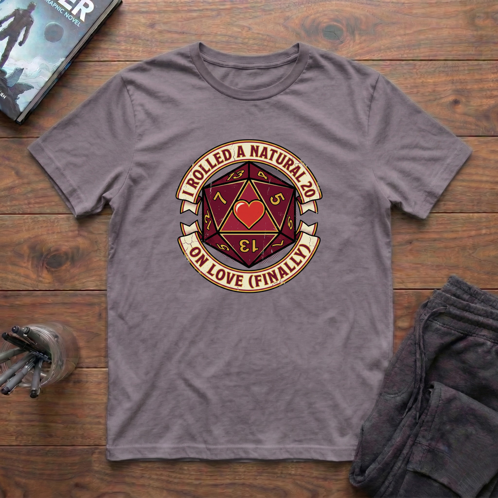 I Rolled A Natural 20 On Love T-Shirt