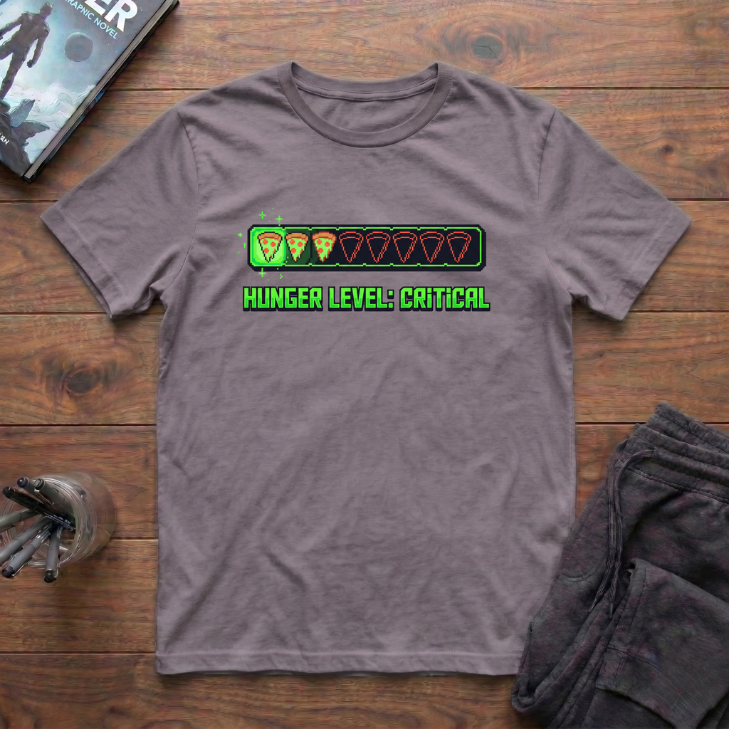 Hunger Level: Critical T-Shirt