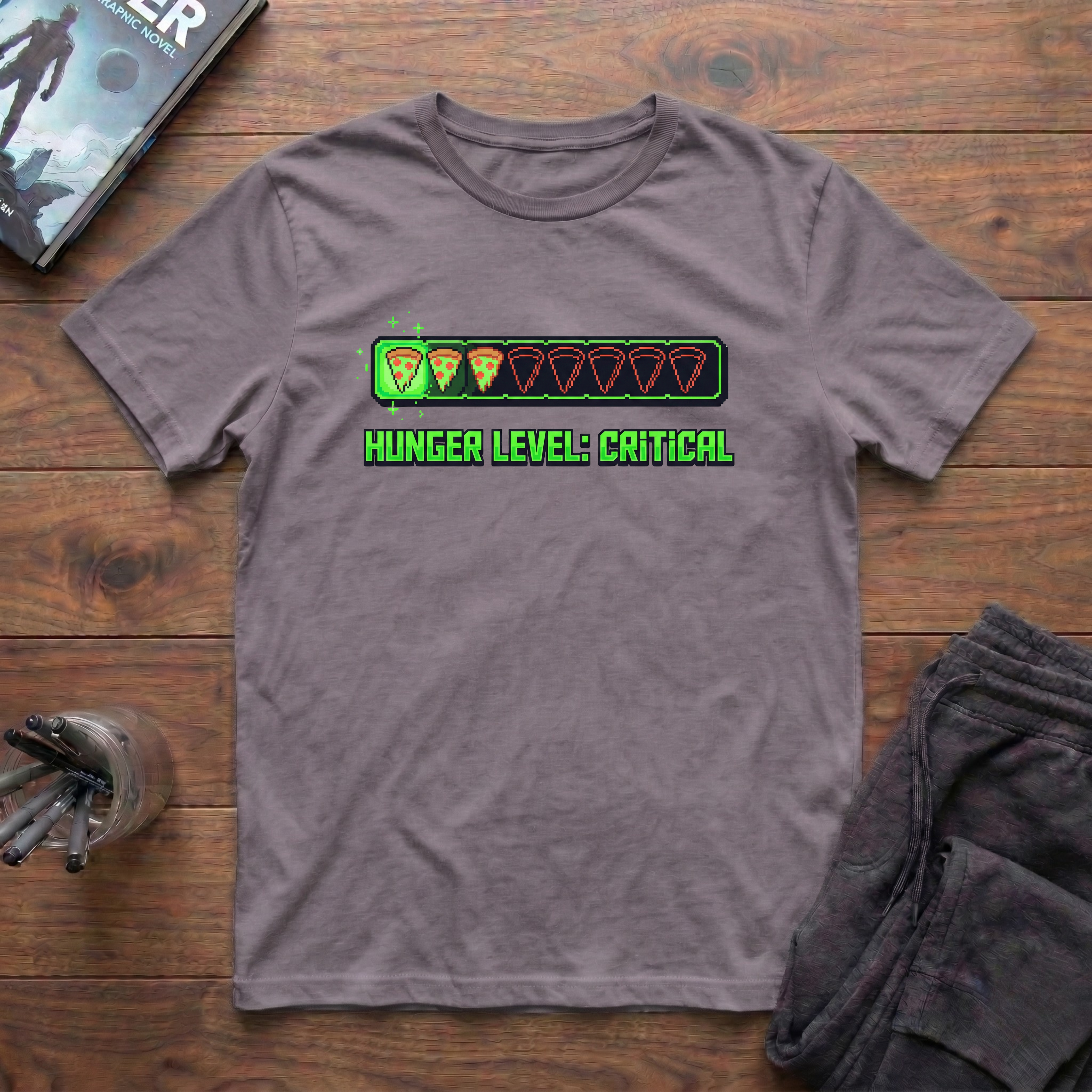 Hunger Level: Critical T-Shirt