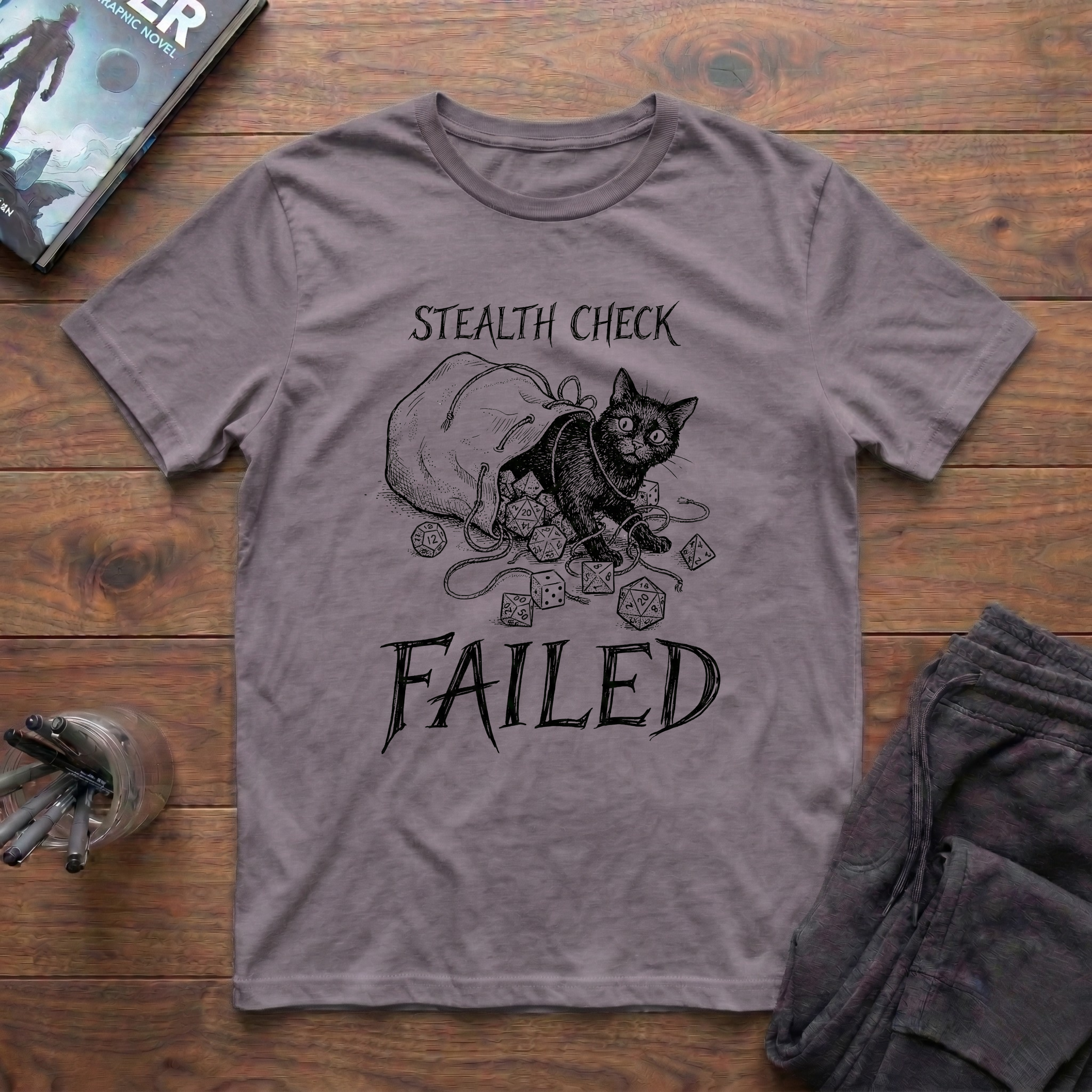 Stealth Check: Failed T-Shirt