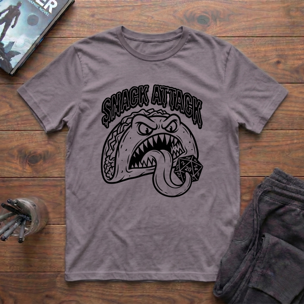 Snack Attack D20 T-Shirt