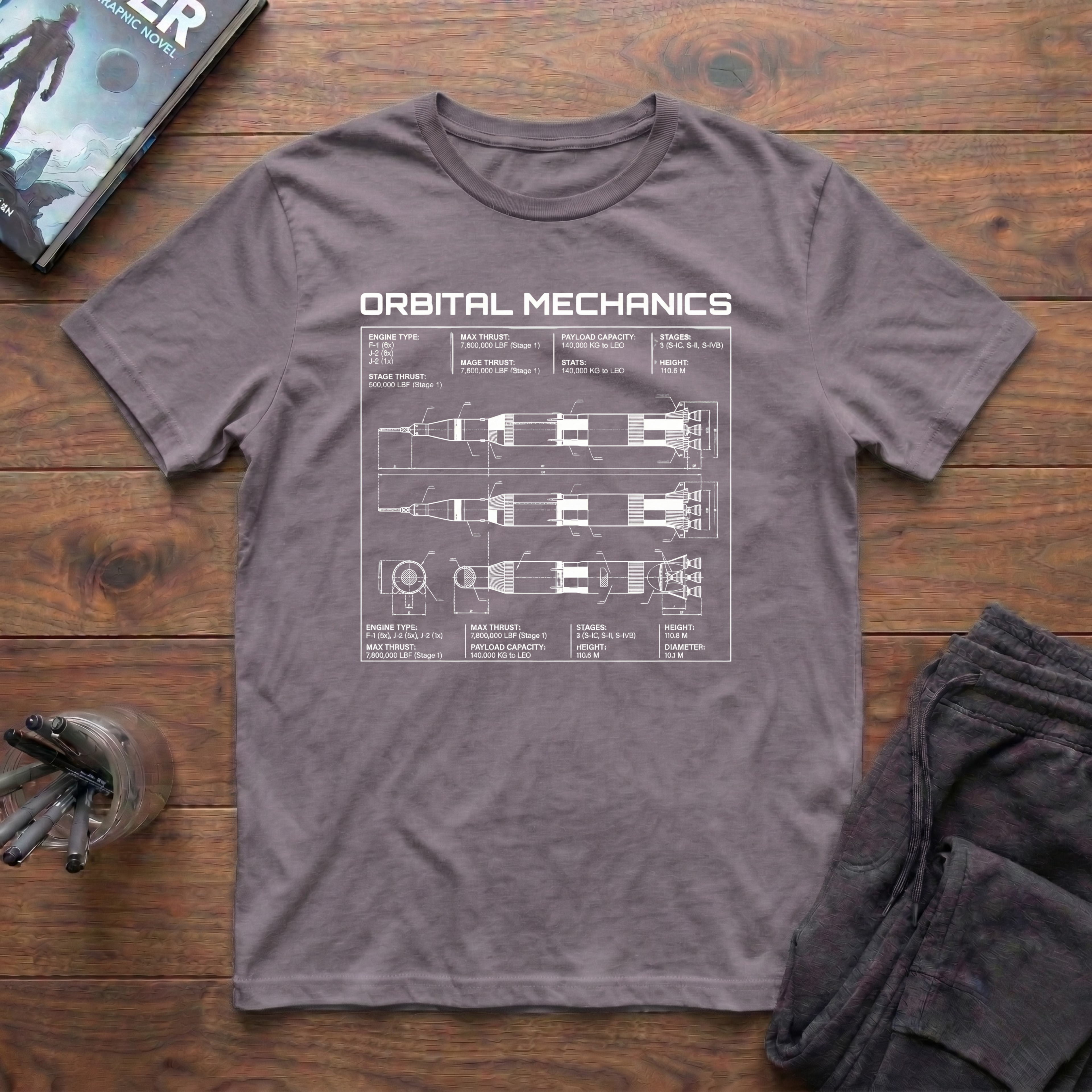 Orbital Mechanics T-Shirt