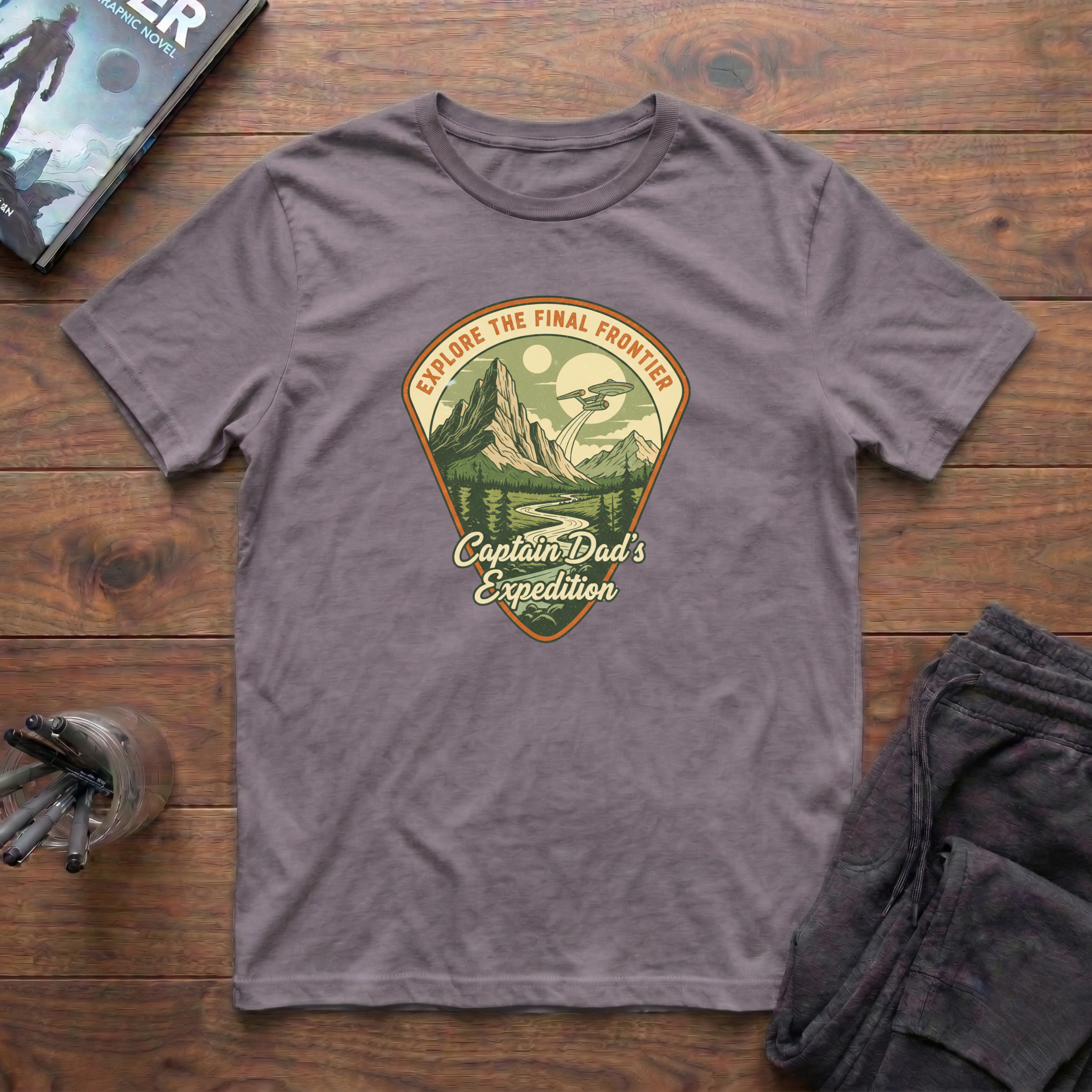 Captain Dad's Expedition T-Shirt
