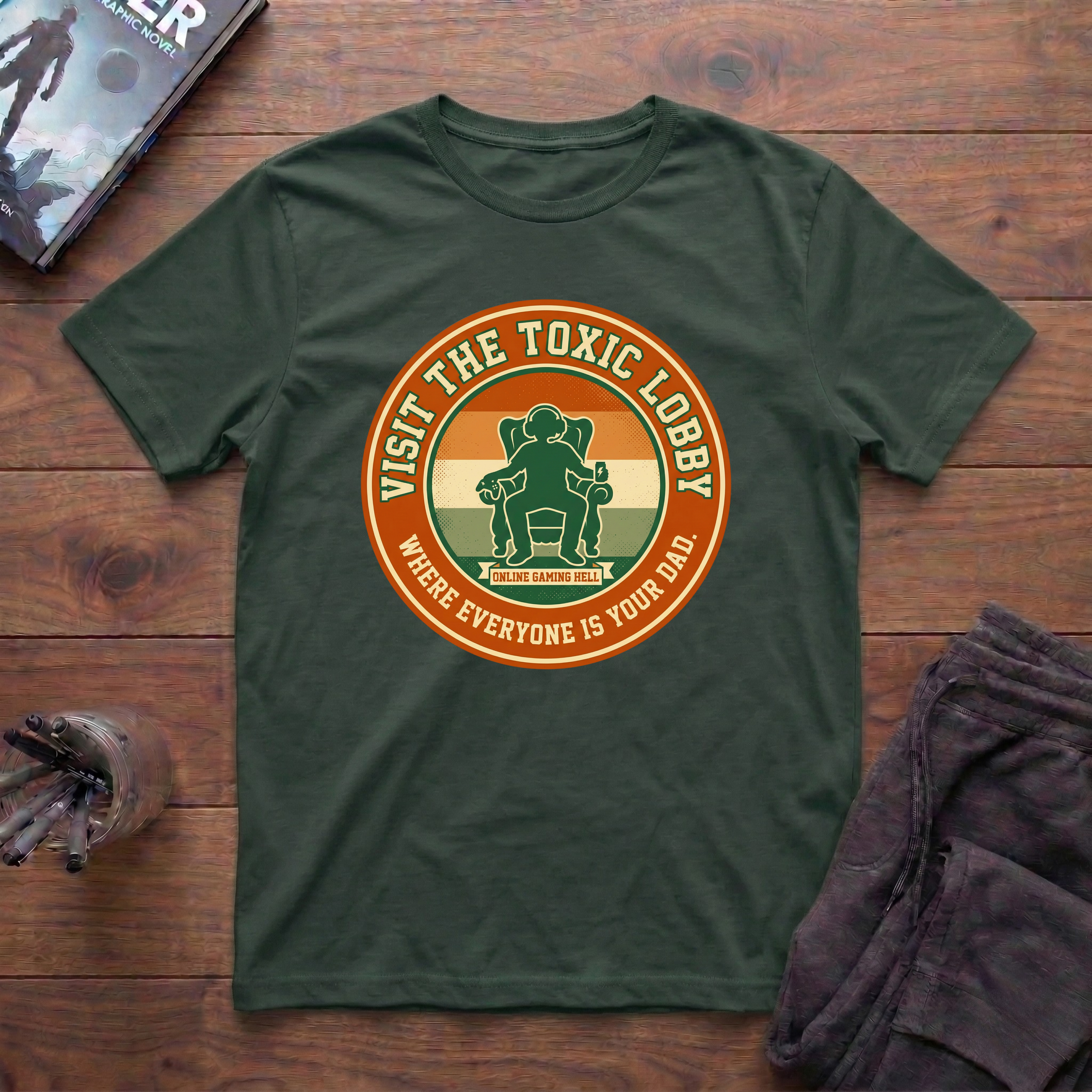 Visit Dad's Toxic Lobby T-Shirt